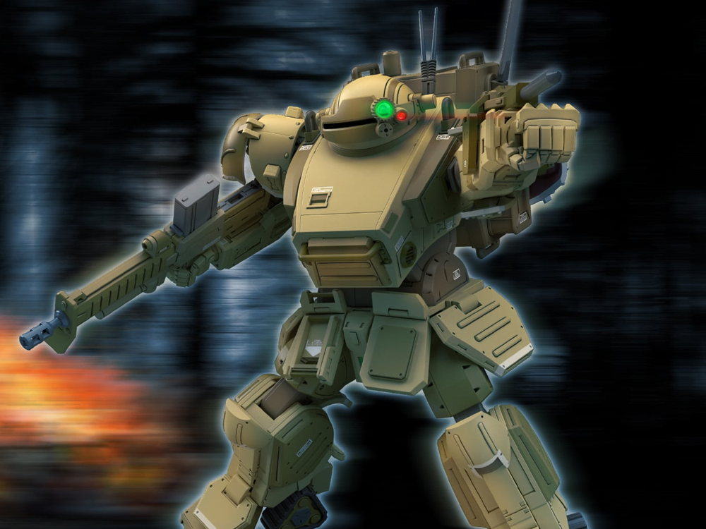 Armored Trooper Votoms: The Grey Witch HG Scopedog Grey Witch [Desert Color] (Tentative) Model Kit Gallery Image 1