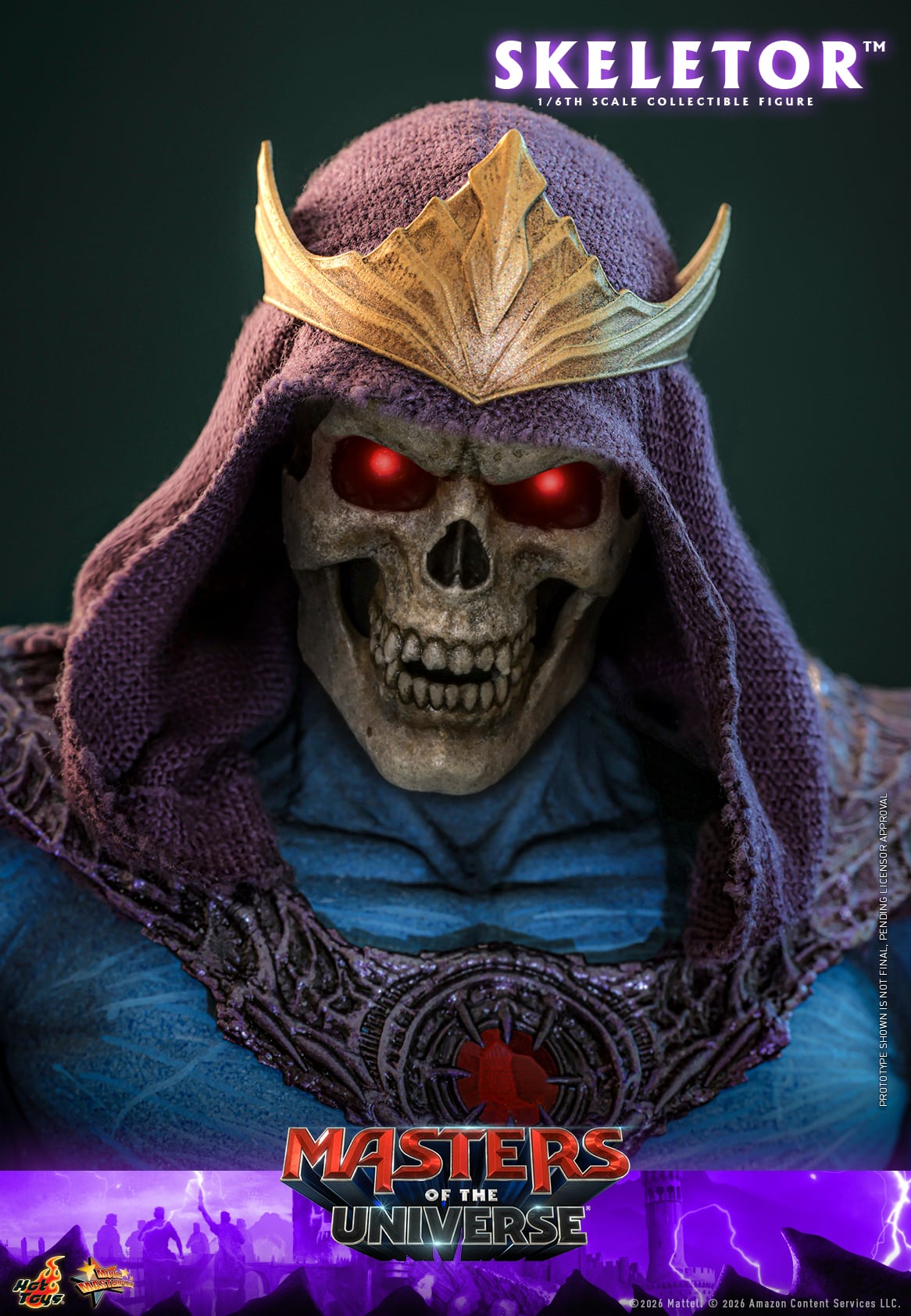 Masters of the Universe (2026) MMS889 Skeletor 1/6th Scale Collectible Figure Gallery Image 15
