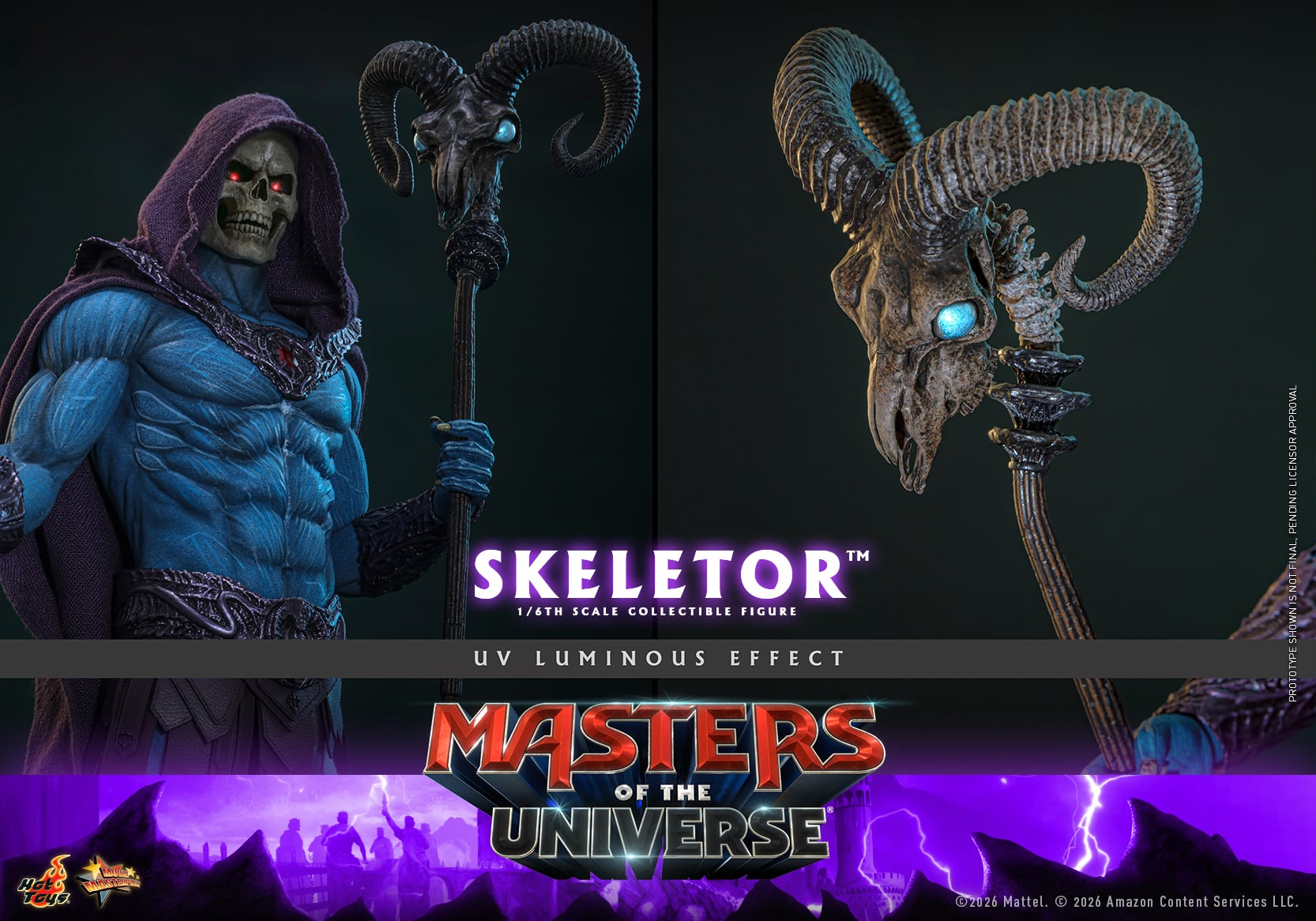 Masters of the Universe (2026) MMS889 Skeletor 1/6th Scale Collectible Figure Gallery Image 22
