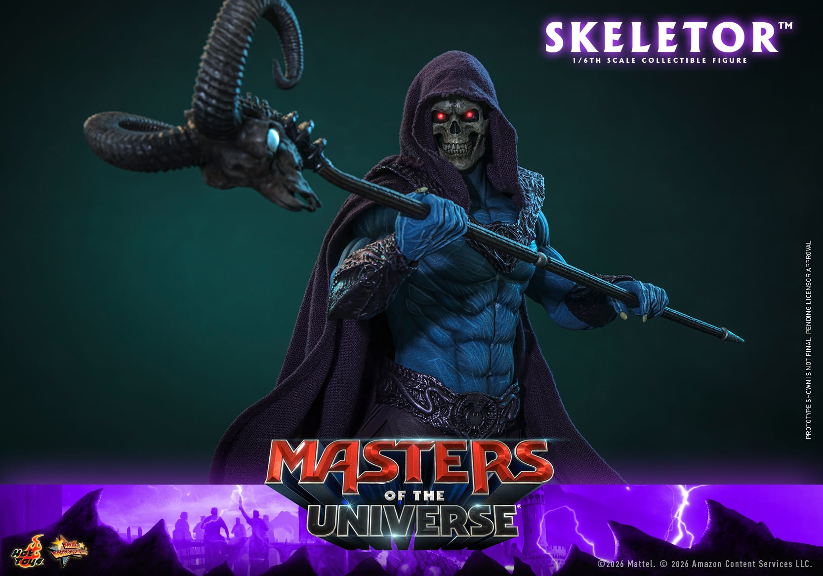 Masters of the Universe (2026) MMS889 Skeletor 1/6th Scale Collectible Figure Gallery Image 16