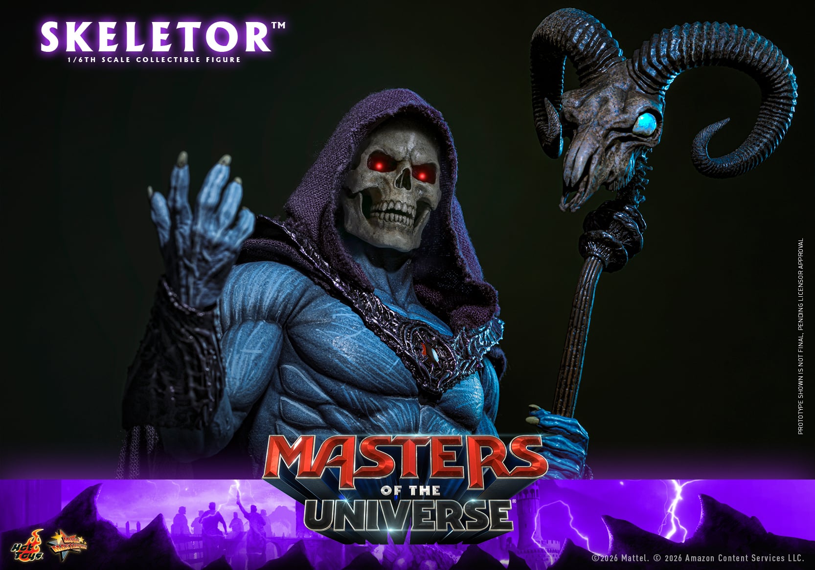 Masters of the Universe (2026) MMS889 Skeletor 1/6th Scale Collectible Figure Gallery Image 18