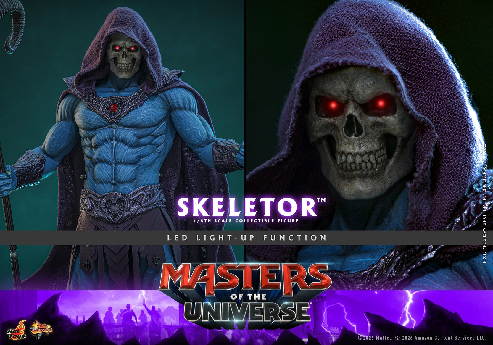 Masters of the Universe (2026) MMS889 Skeletor 1/6th Scale Collectible Figure Gallery Image 20