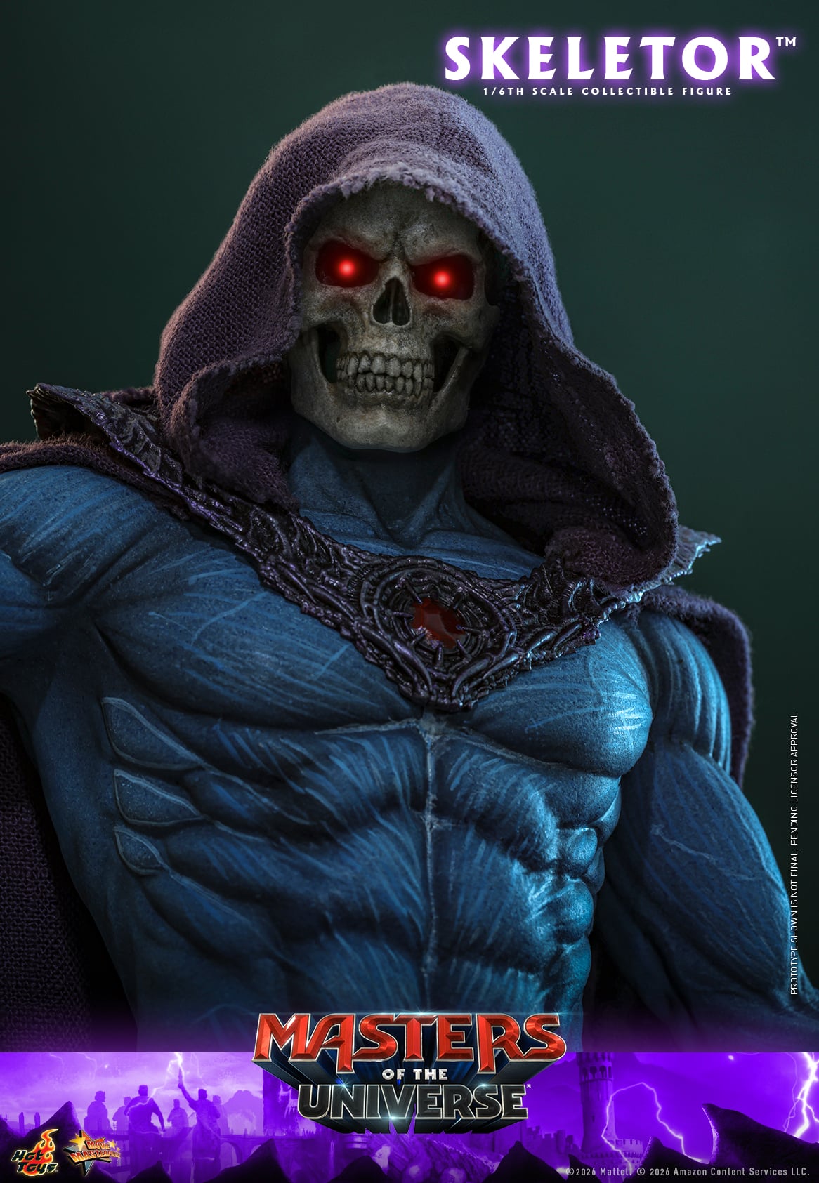 Masters of the Universe (2026) MMS889 Skeletor 1/6th Scale Collectible Figure Gallery Image 14