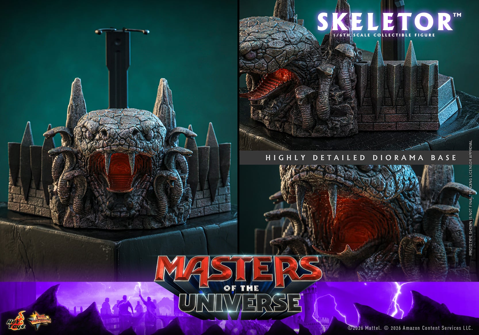 Masters of the Universe (2026) MMS889 Skeletor 1/6th Scale Collectible Figure Gallery Image 23