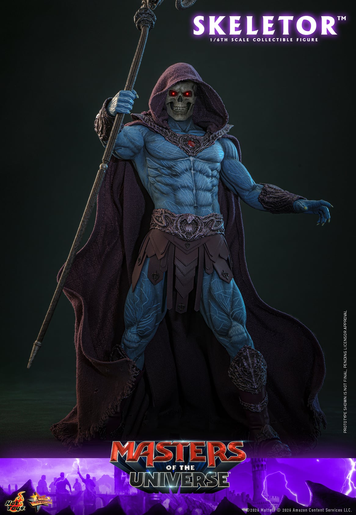 Masters of the Universe (2026) MMS889 Skeletor 1/6th Scale Collectible Figure Gallery Image 5