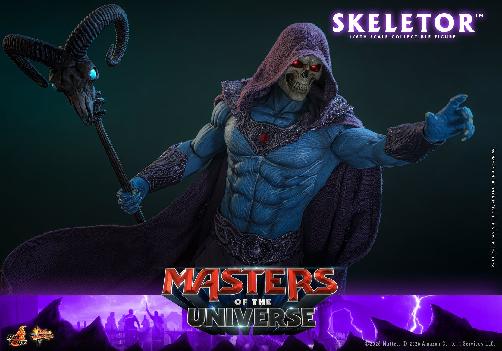 Masters of the Universe (2026) MMS889 Skeletor 1/6th Scale Collectible Figure Gallery Image 17
