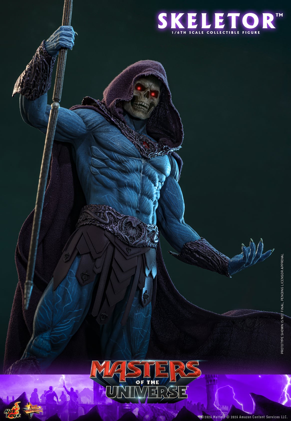 Masters of the Universe (2026) MMS889 Skeletor 1/6th Scale Collectible Figure Gallery Image 11