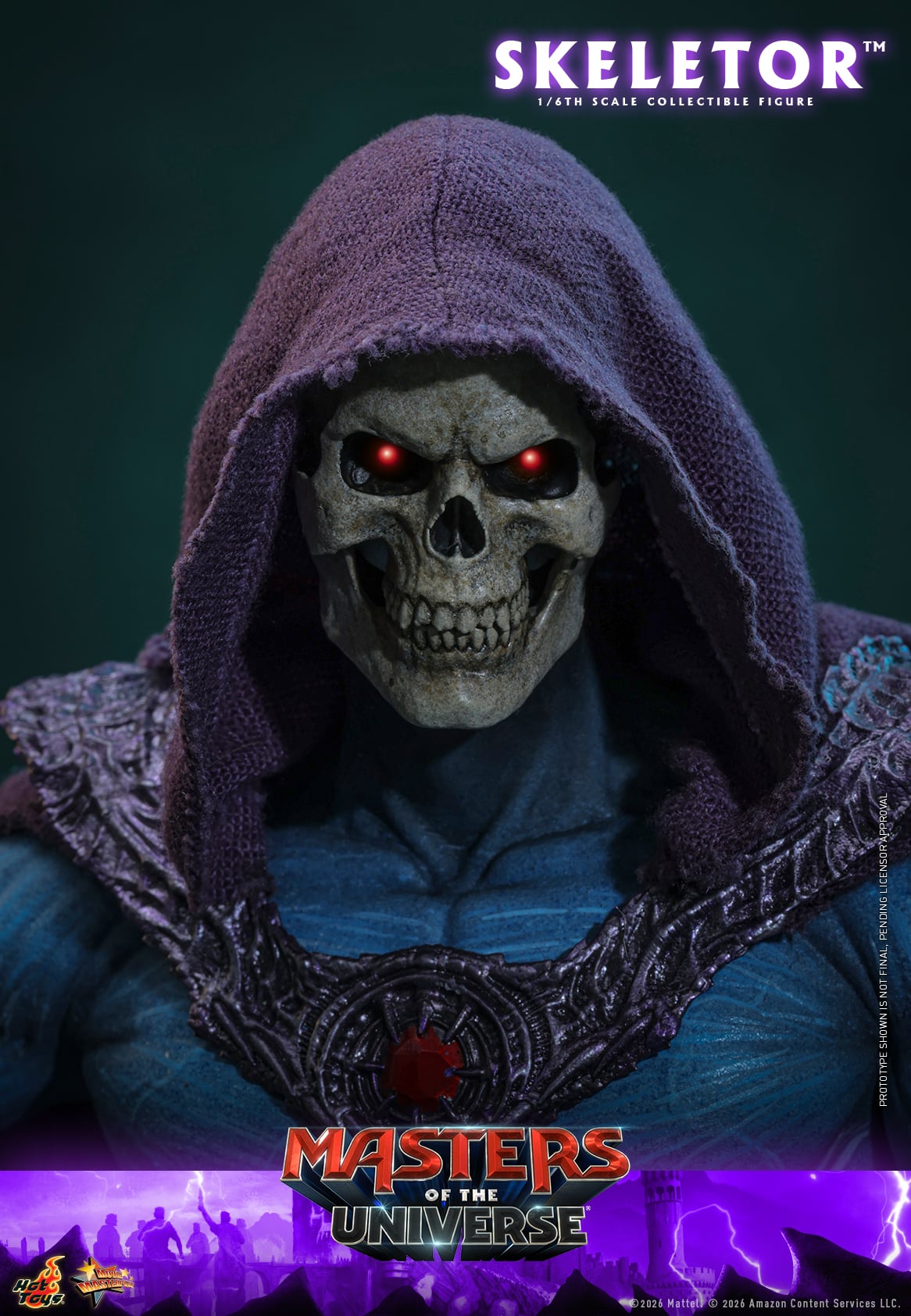 Masters of the Universe (2026) MMS889 Skeletor 1/6th Scale Collectible Figure Gallery Image 13