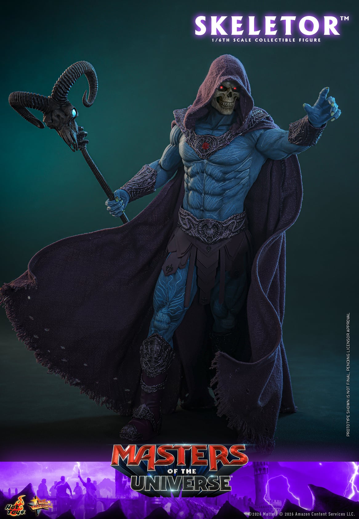 Masters of the Universe (2026) MMS889 Skeletor 1/6th Scale Collectible Figure Gallery Image 10