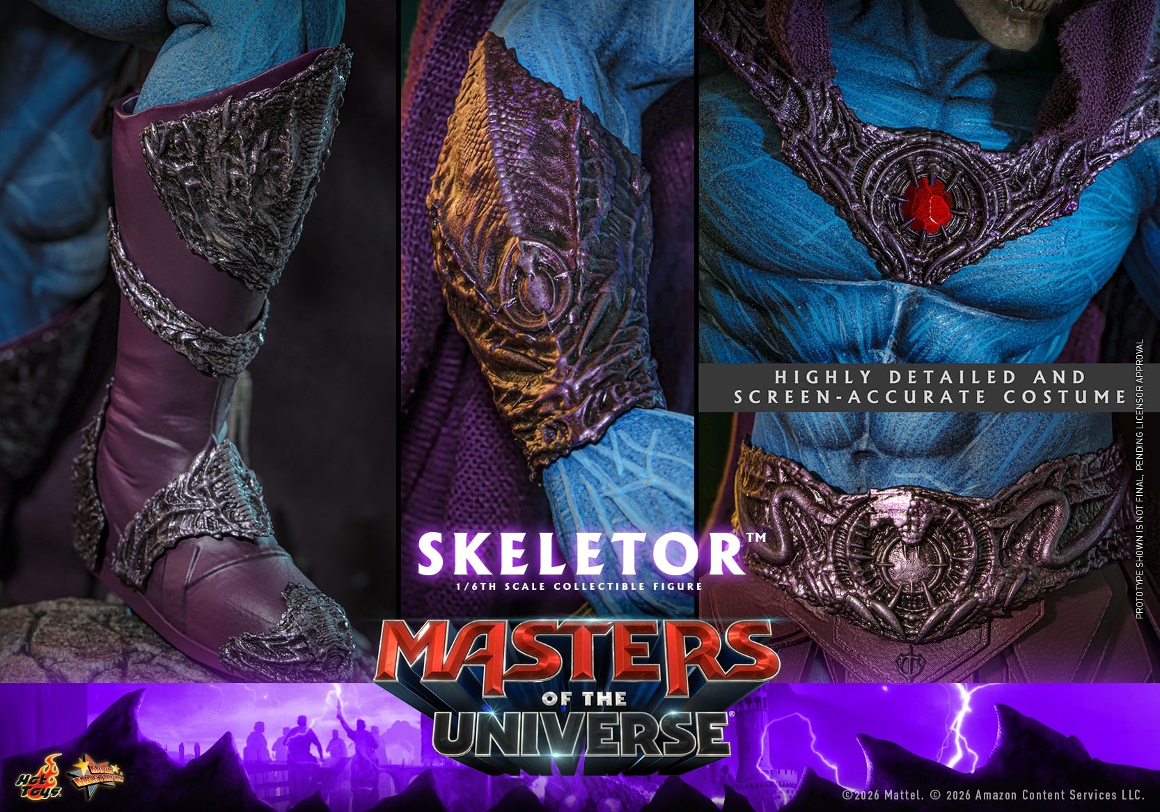 Masters of the Universe (2026) MMS889 Skeletor 1/6th Scale Collectible Figure Gallery Image 21