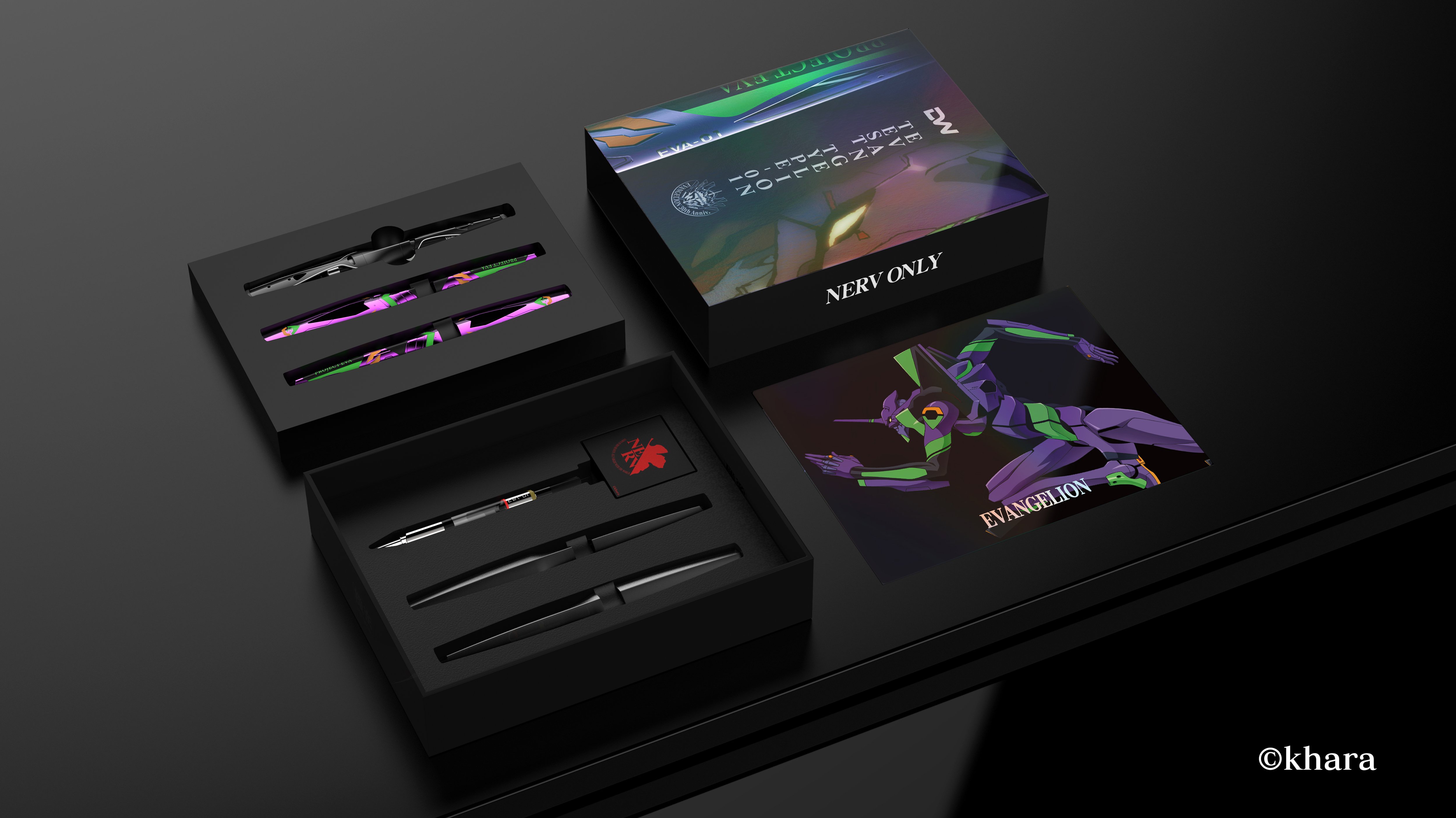 Neon Genesis Evangelion 30th Anniversary EVA-01 (Americas Edition) Limited Edition Premium Fountain Pen Gallery Image 19