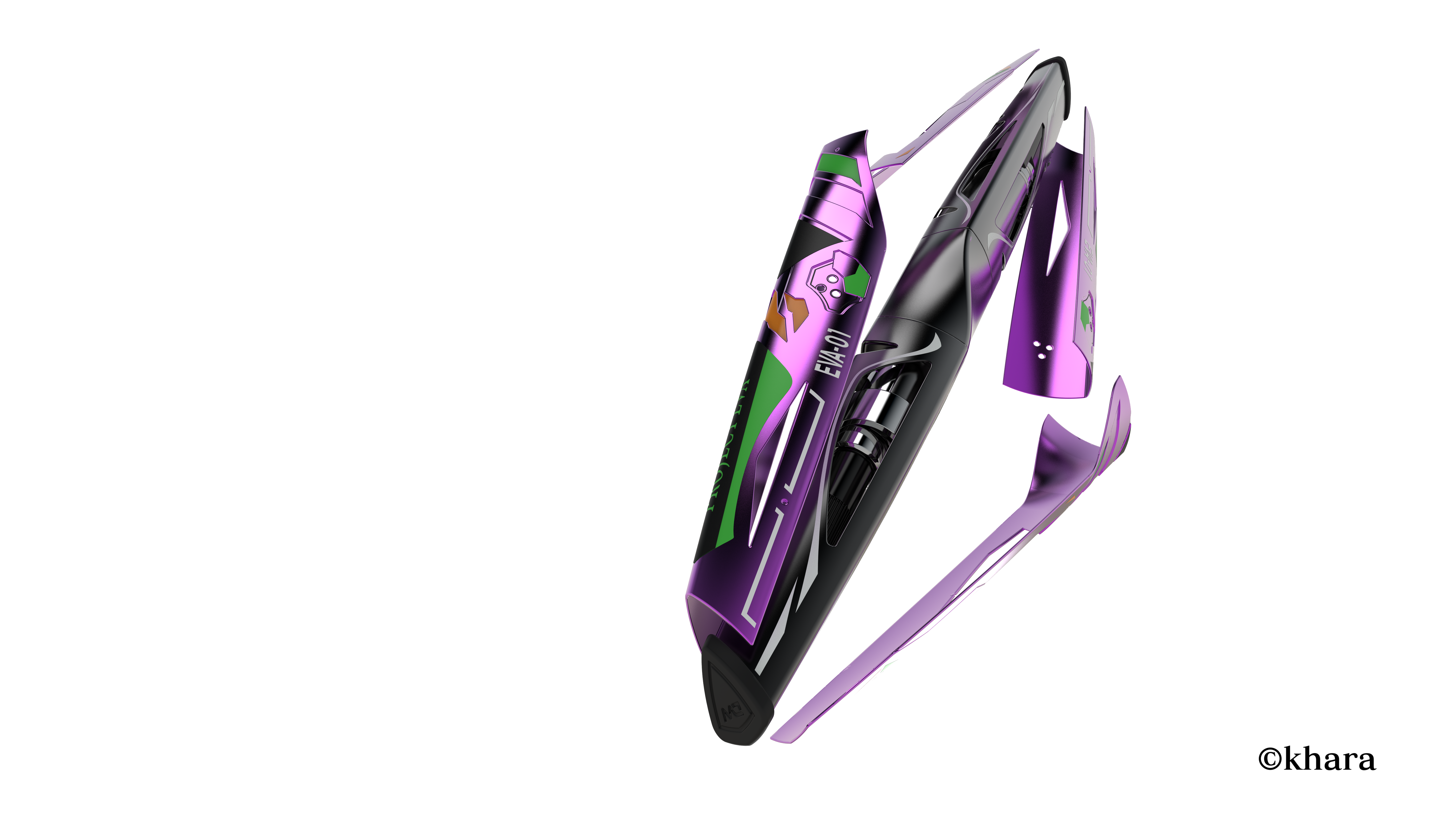 Neon Genesis Evangelion 30th Anniversary EVA-01 (Americas Edition) Limited Edition Premium Fountain Pen Gallery Image 9