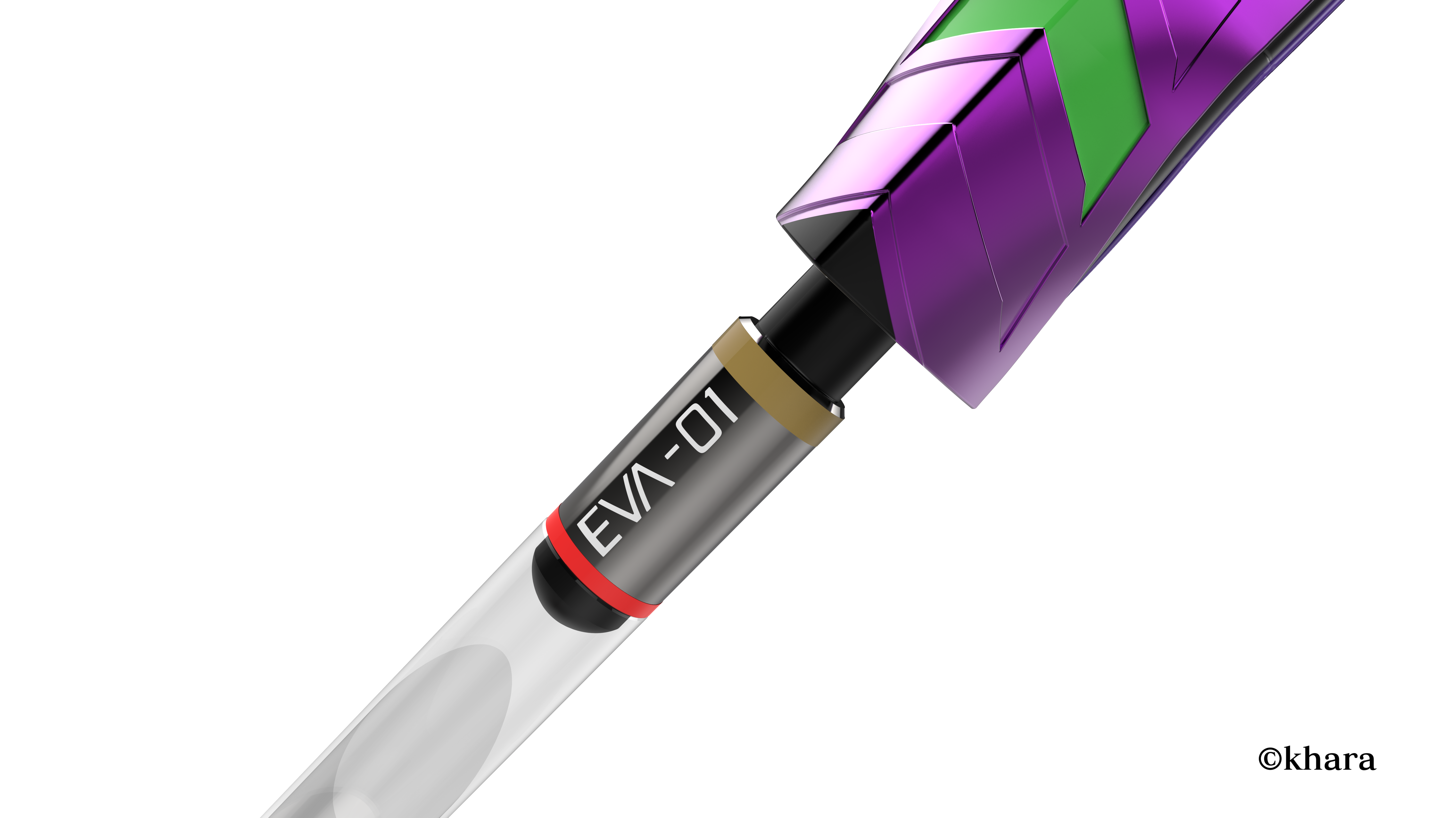 Neon Genesis Evangelion 30th Anniversary EVA-01 (Americas Edition) Limited Edition Premium Fountain Pen Gallery Image 17