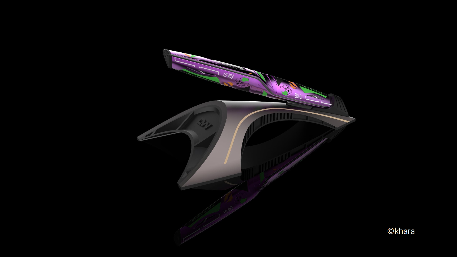 Neon Genesis Evangelion 30th Anniversary EVA-01 (Americas Edition) Limited Edition Premium Fountain Pen Gallery Image 22