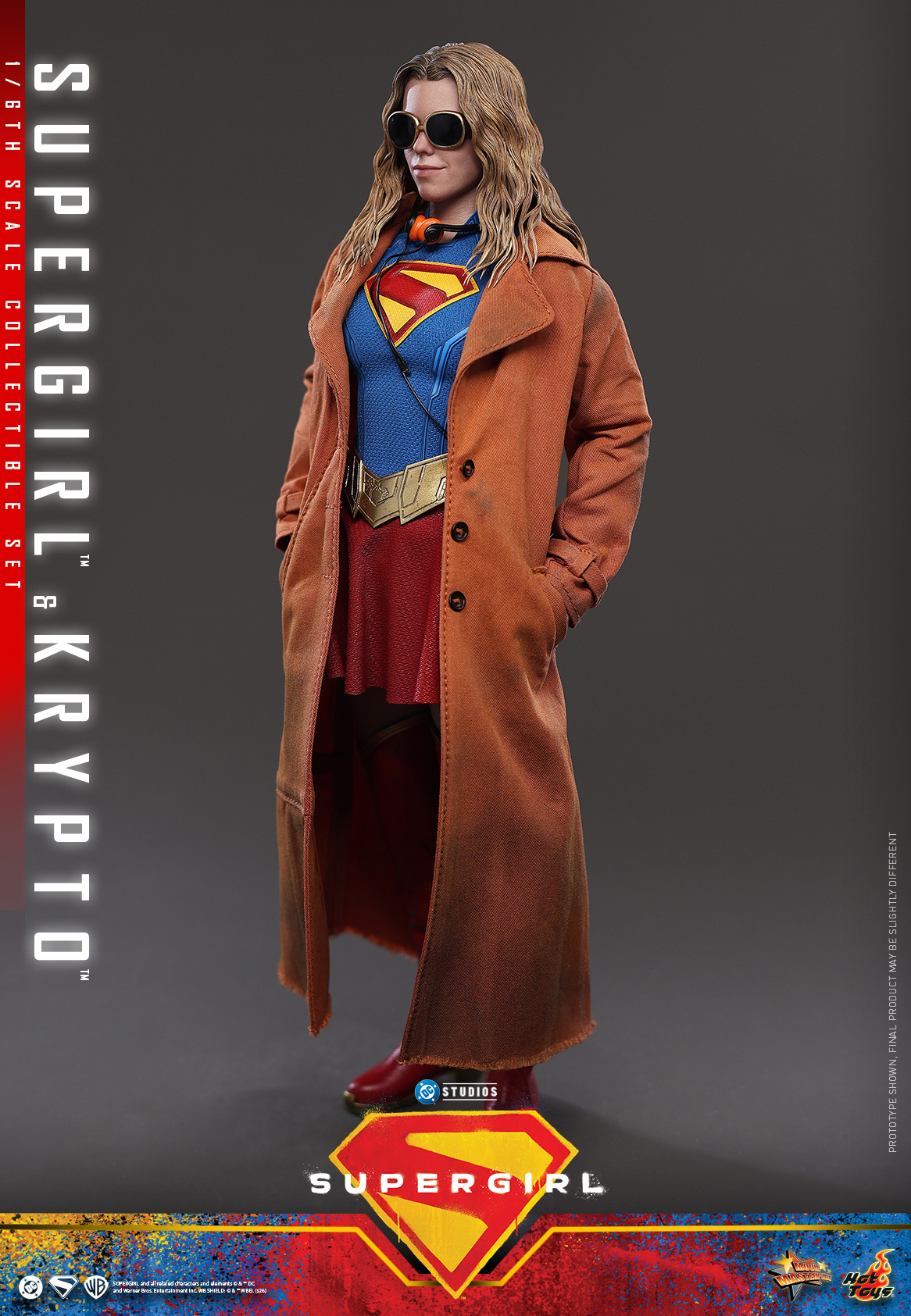 Supergirl MMS869 Supergirl & Krypto 1/6th Scale Collectible Figure Gallery Image 8