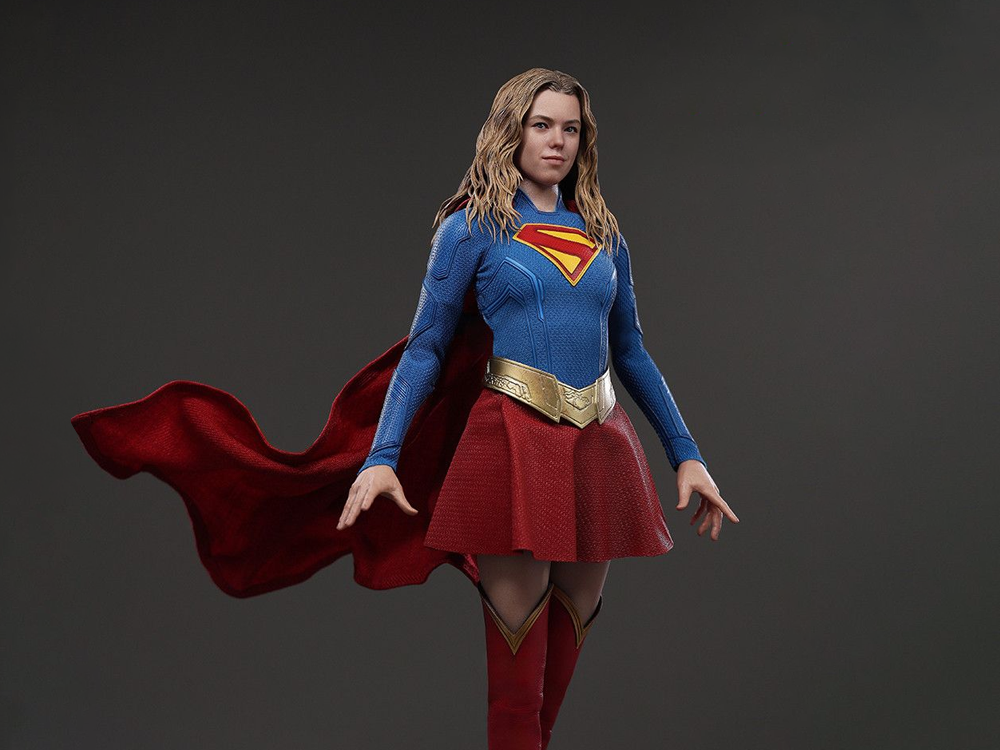 Supergirl MMS869 Supergirl & Krypto 1/6th Scale Collectible Figure Gallery Image 1