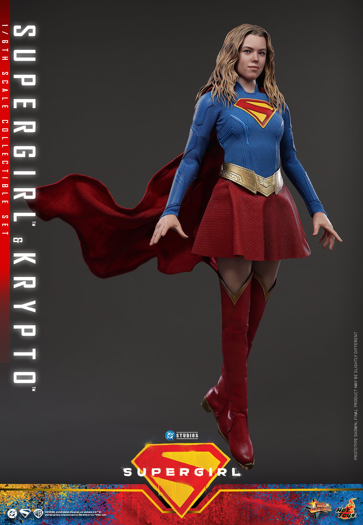 Supergirl MMS869 Supergirl & Krypto 1/6th Scale Collectible Figure