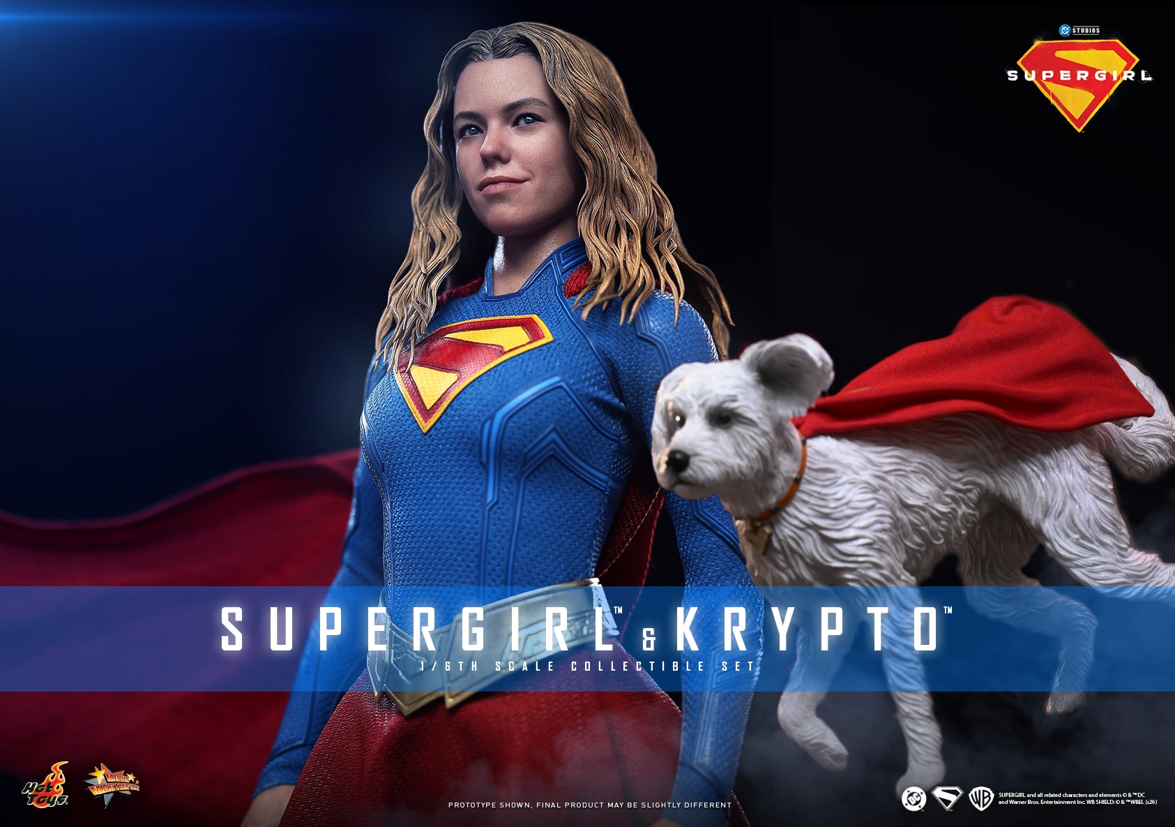 Supergirl MMS869 Supergirl & Krypto 1/6th Scale Collectible Figure Gallery Image 3