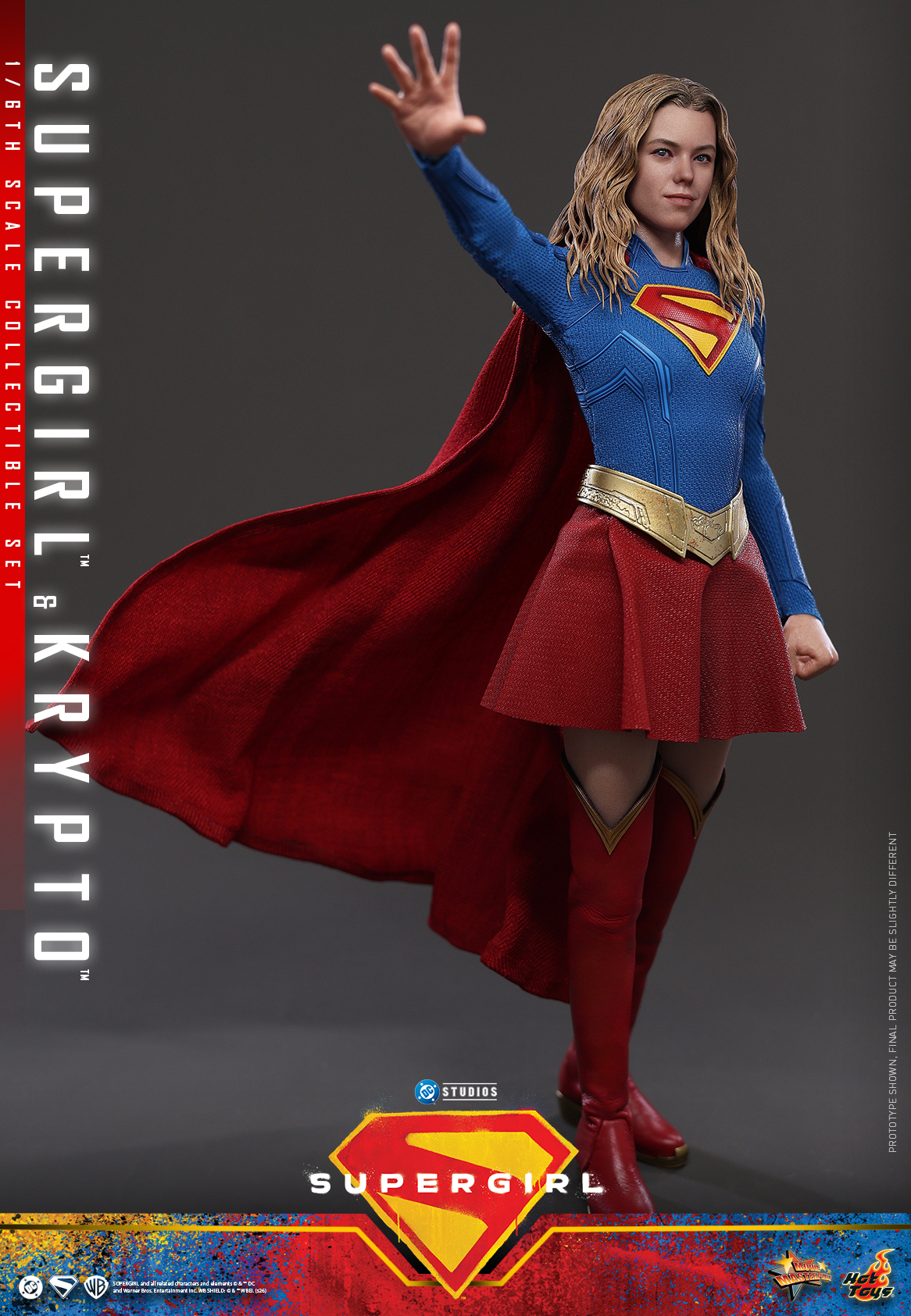 Supergirl MMS869 Supergirl & Krypto 1/6th Scale Collectible Figure Gallery Image 7