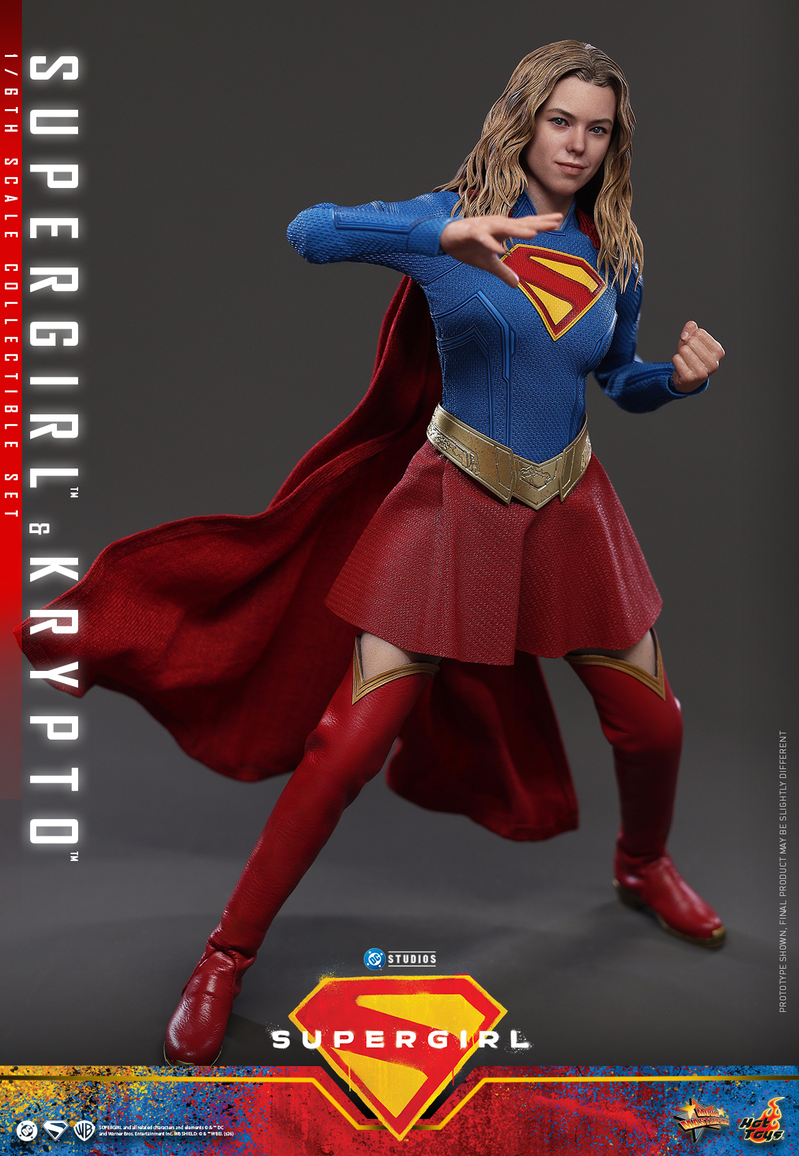 Supergirl MMS869 Supergirl & Krypto 1/6th Scale Collectible Figure Gallery Image 6