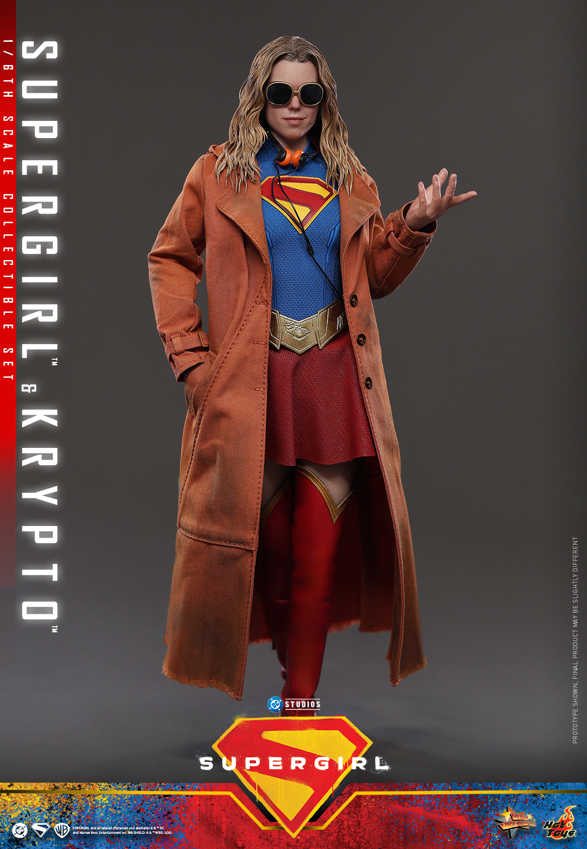Supergirl MMS869 Supergirl & Krypto 1/6th Scale Collectible Figure Gallery Image 9