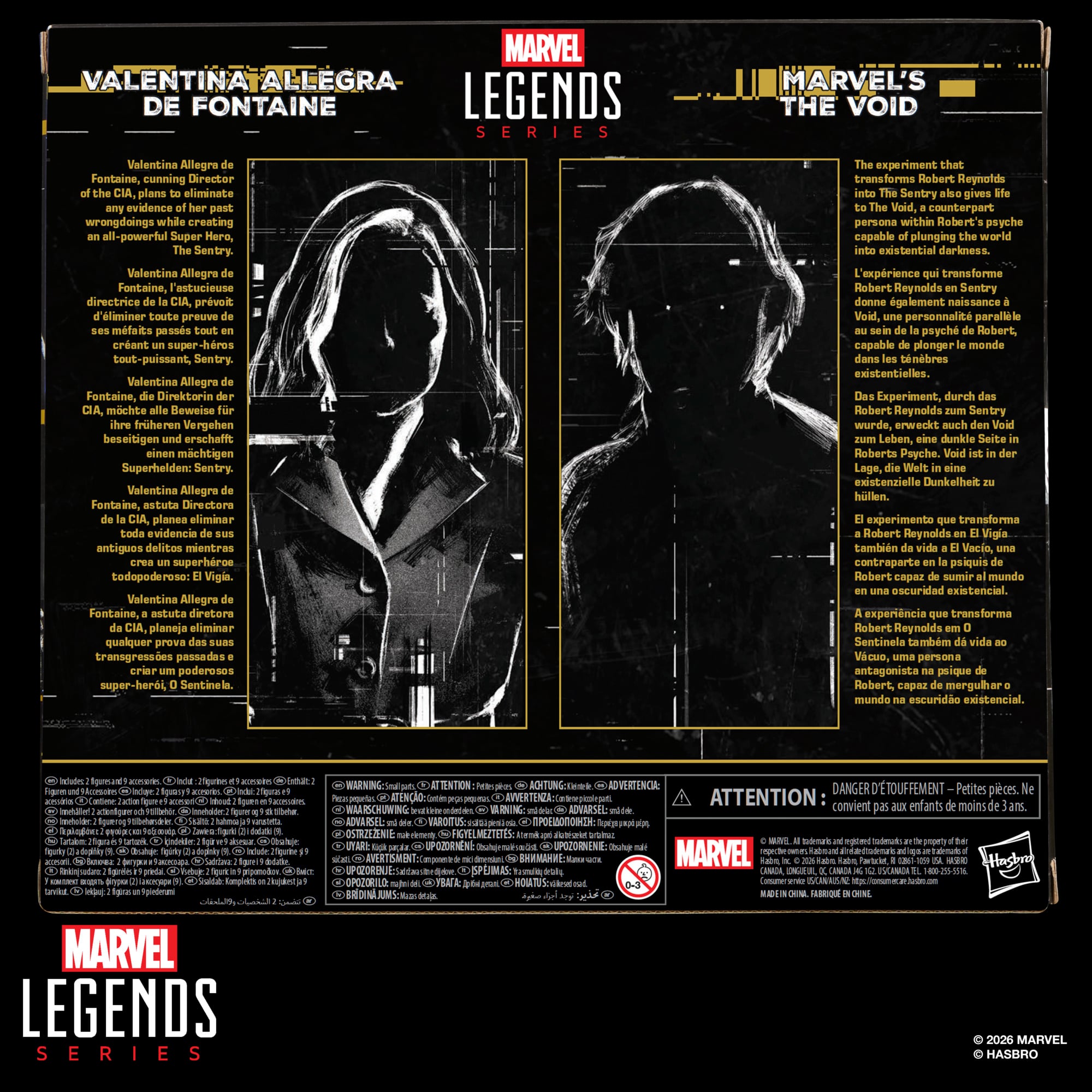 Thunderbolts* Marvel Legends Valentina Allegra de Fontaine & Marvel's The Void Action Figure Two Pack Gallery Image 17