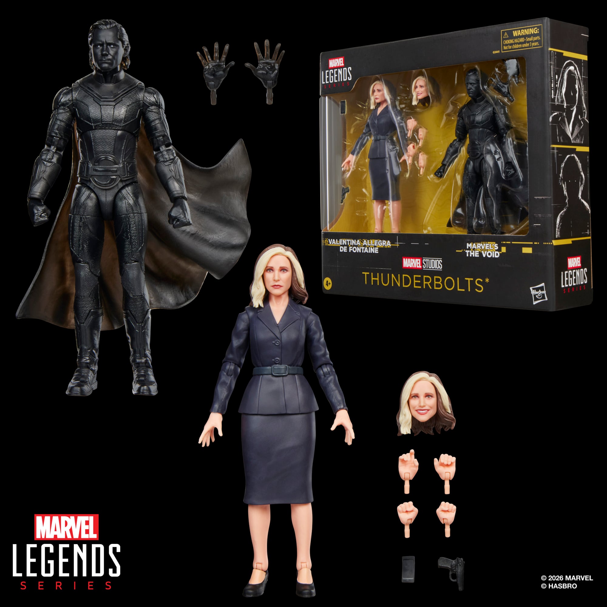 Thunderbolts* Marvel Legends Valentina Allegra de Fontaine & Marvel's The Void Action Figure Two Pack Gallery Image 14
