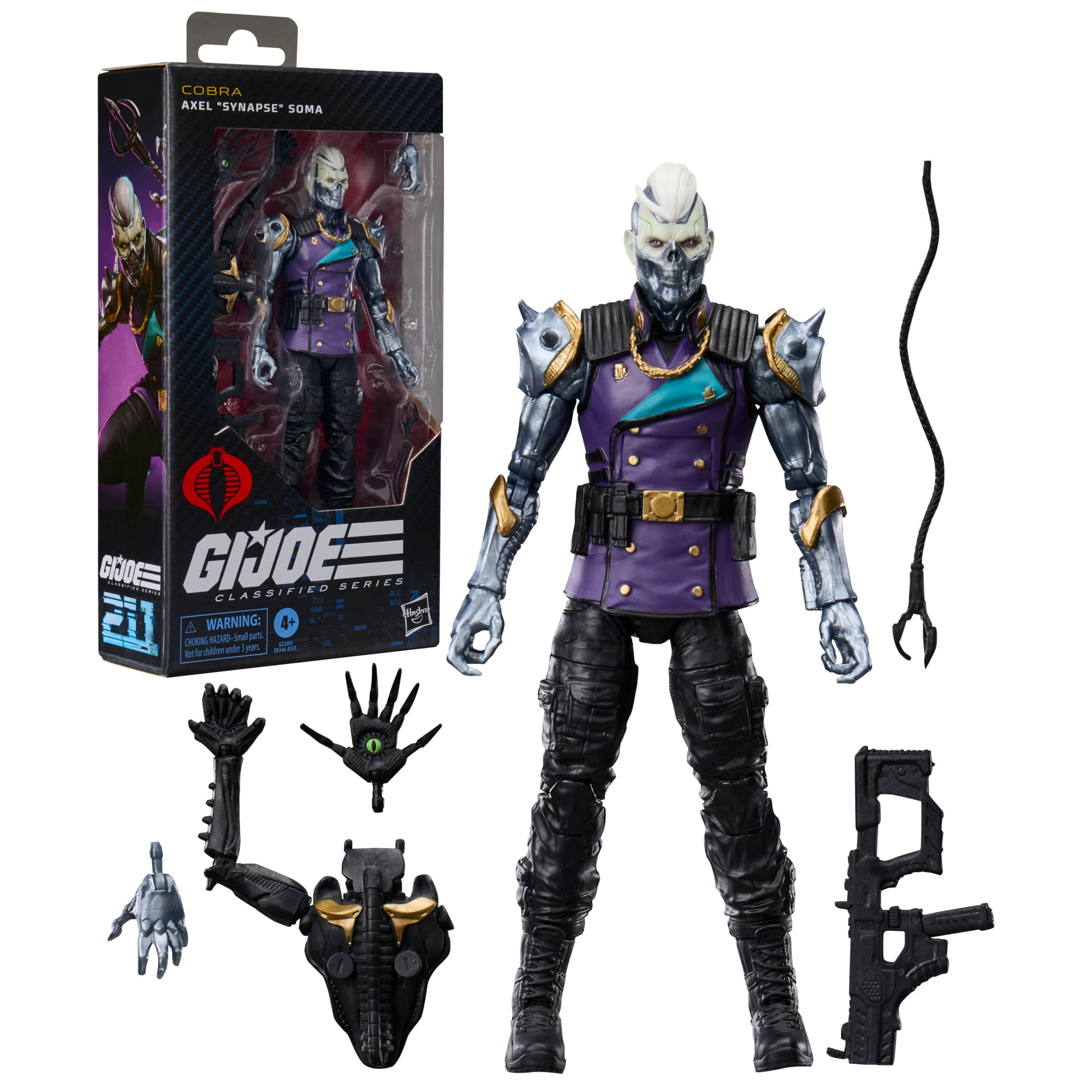 G.I. Joe Classified Series #211 Axel "Synapse" Soma Action Figure Gallery Image 13