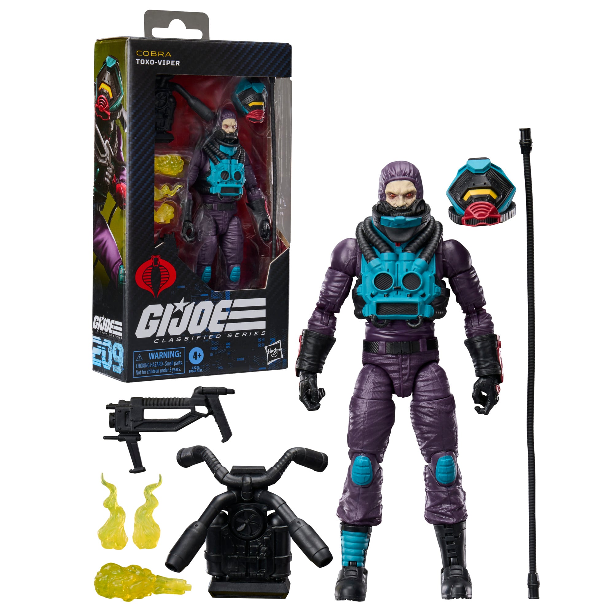 G.I. Joe Classified Series #209 Toxo-Viper Action Figure Gallery Image 13