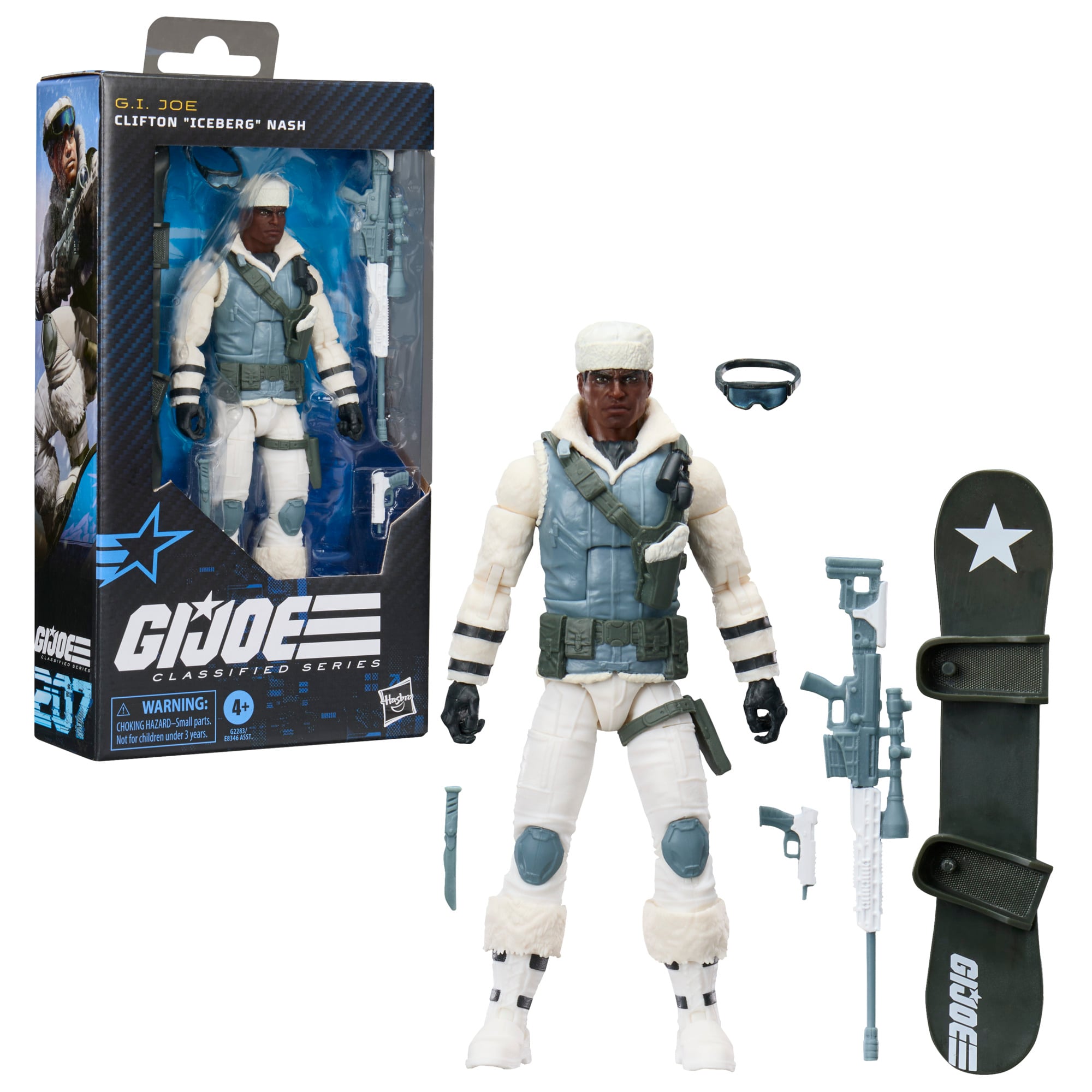 G.I. Joe Classified Series #207 Clifton "Iceberg" Nash Action Figure Gallery Image 16