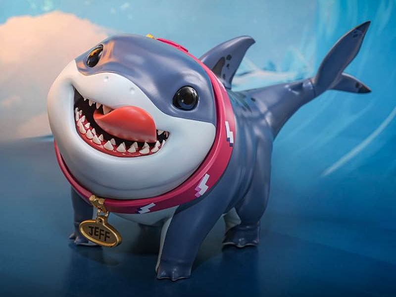 Marvel Rivals VGM86 Jeff the Land Shark Collectible Figure Gallery Image 1