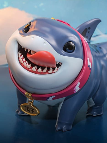 Marvel Rivals VGM86 Jeff the Land Shark Collectible Figure Gallery Image 2