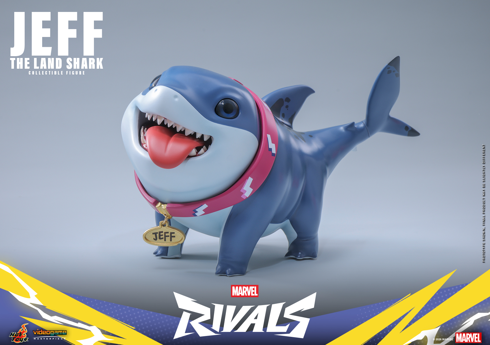 Marvel Rivals VGM86 Jeff the Land Shark Collectible Figure Gallery Image 8