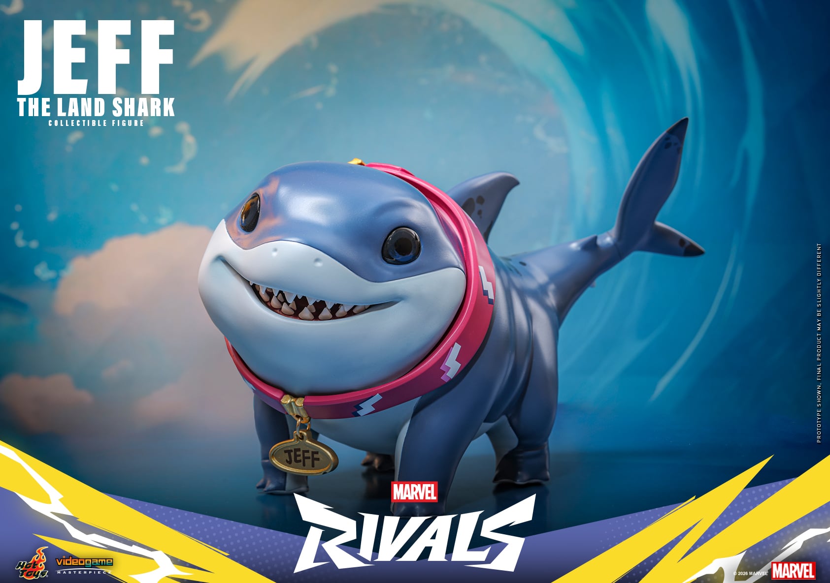 Marvel Rivals VGM86 Jeff the Land Shark Collectible Figure Gallery Image 6