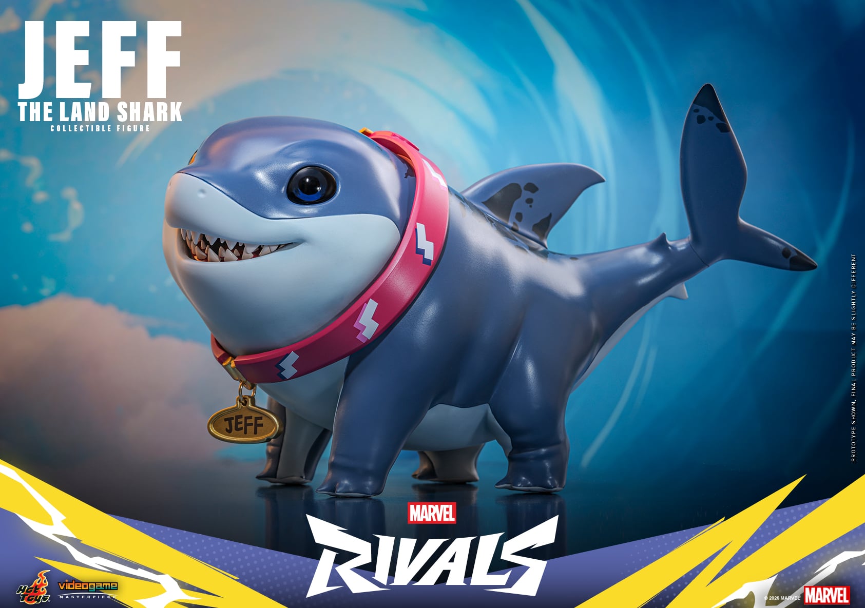 Marvel Rivals VGM86 Jeff the Land Shark Collectible Figure Gallery Image 5
