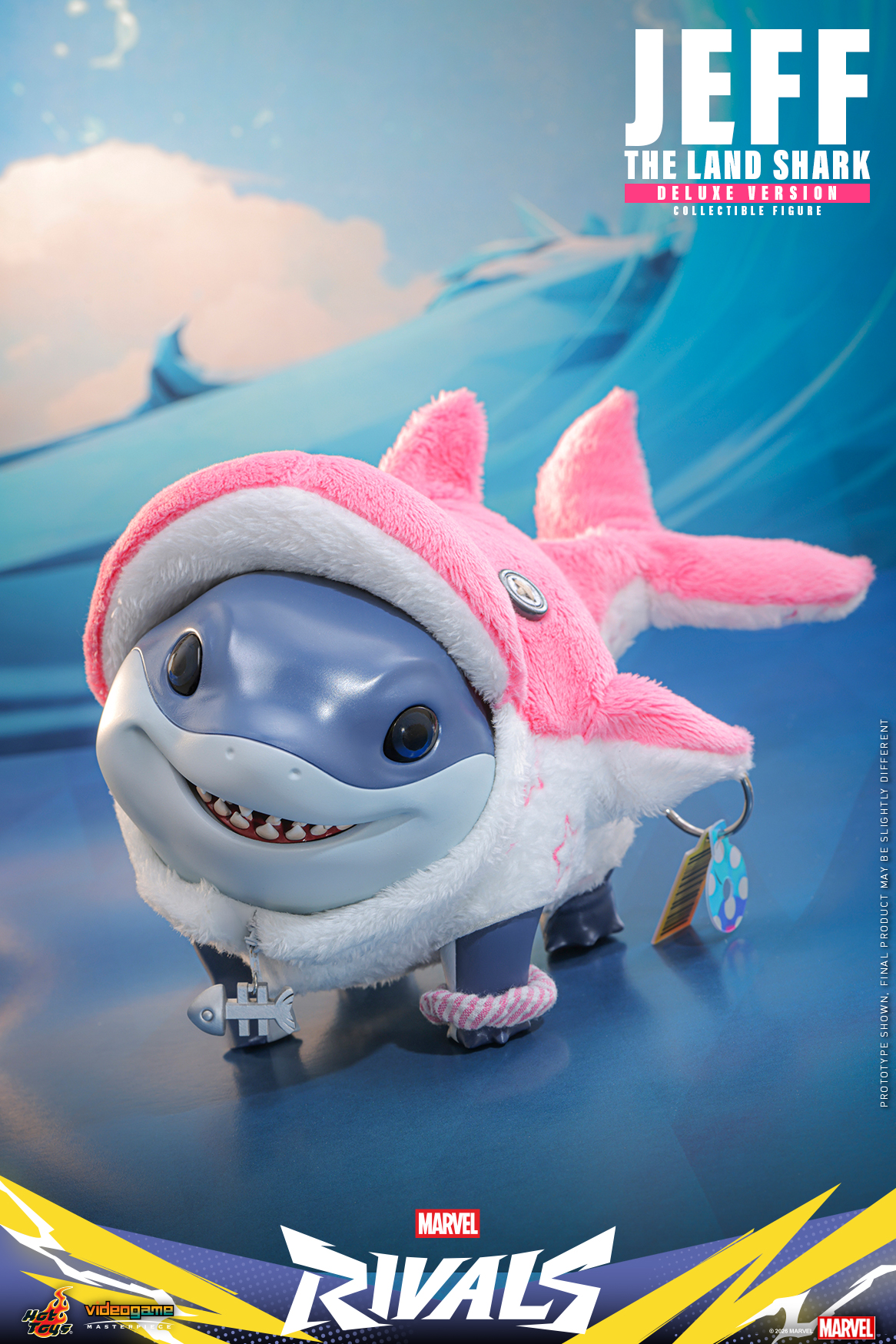 Marvel Rivals VGM87 Jeff the Land Shark (Deluxe Ver.) Collectible