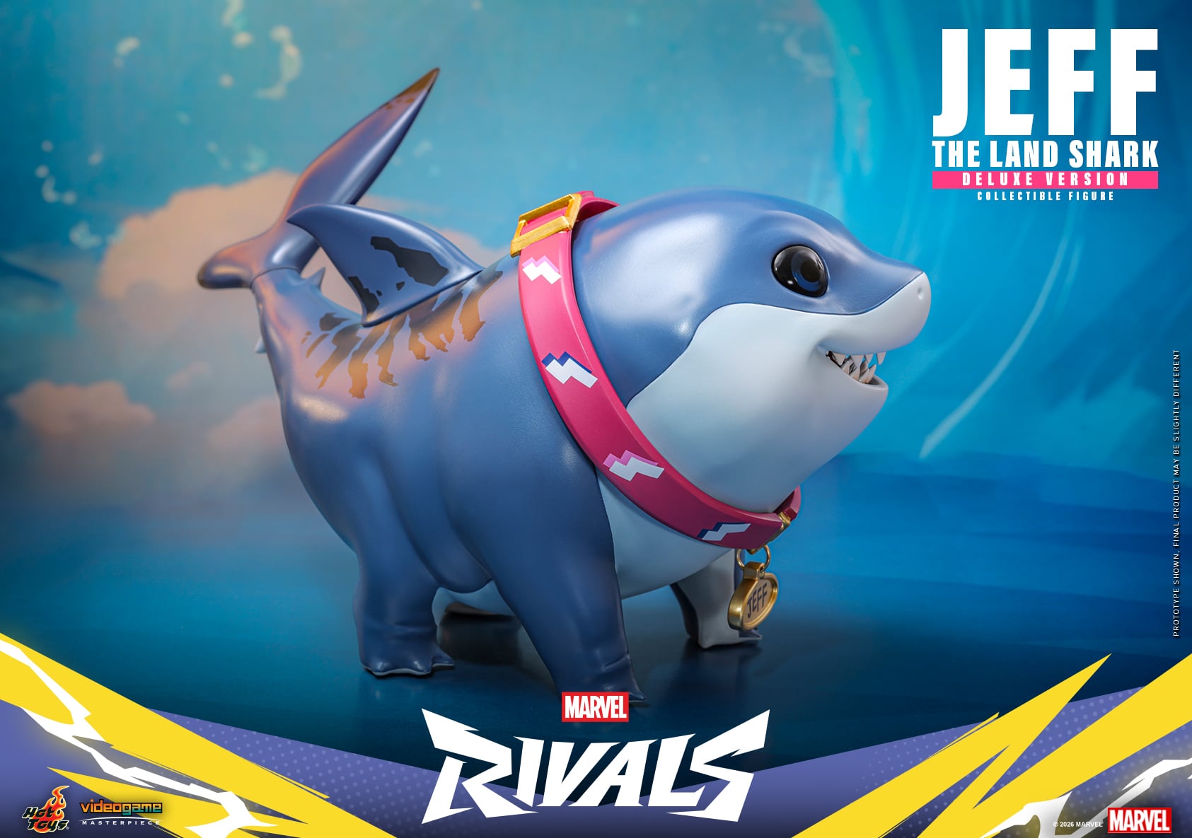 Marvel Rivals VGM87 Jeff the Land Shark (Deluxe Ver.) Collectible Figure Gallery Image 10