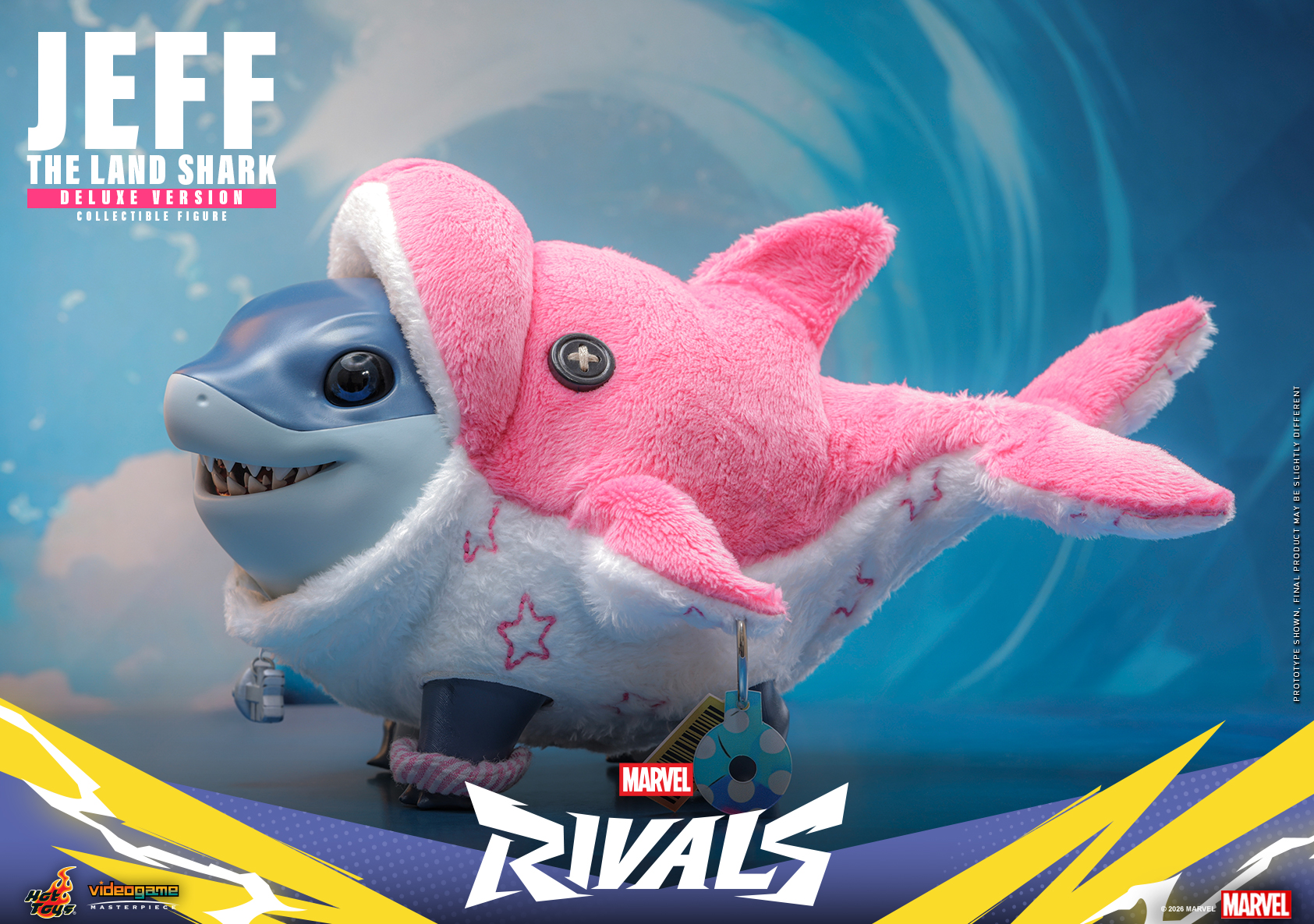 Marvel Rivals VGM87 Jeff the Land Shark (Deluxe Ver.) Collectible