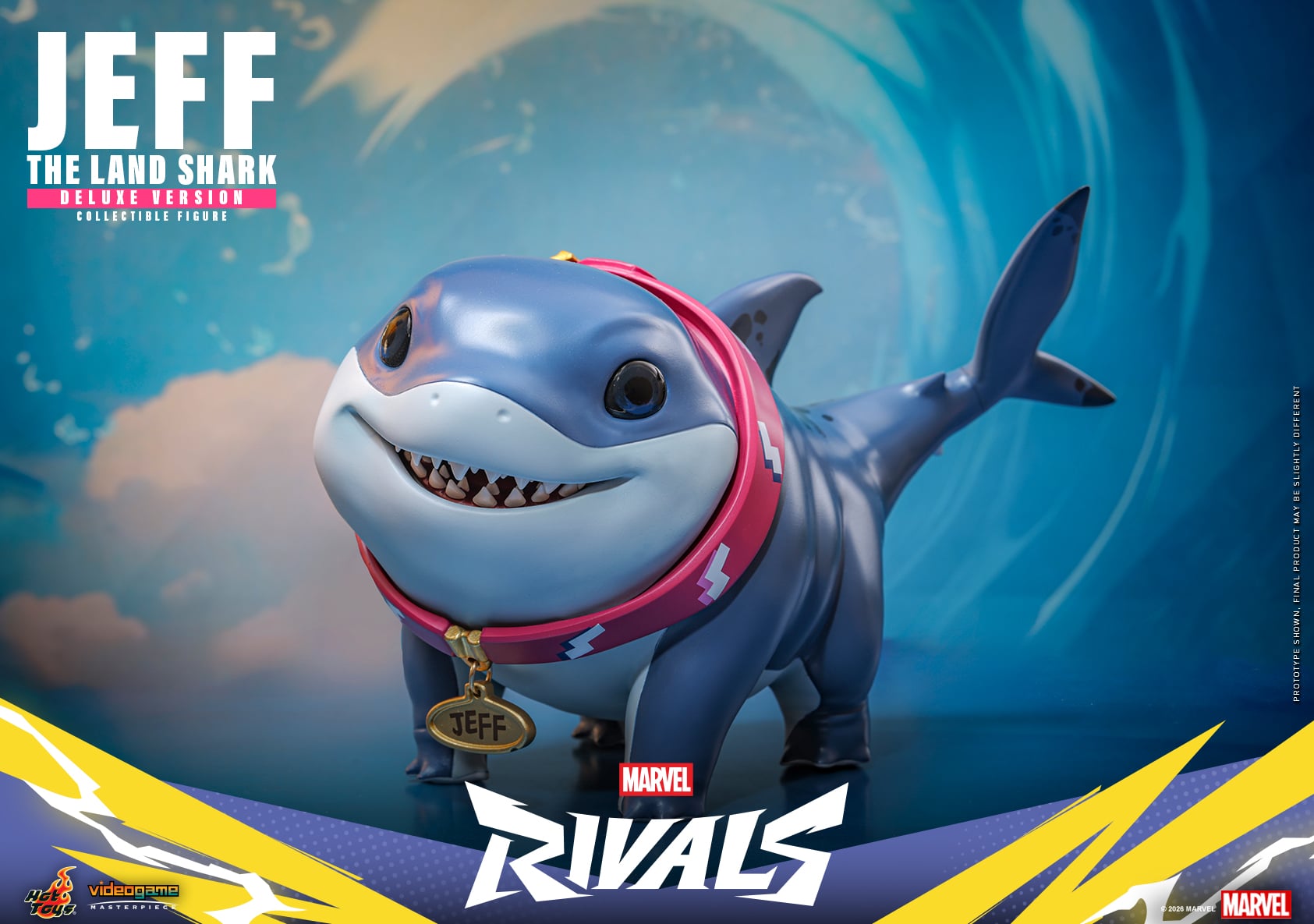 Marvel Rivals VGM87 Jeff the Land Shark (Deluxe Ver.) Collectible Figure Gallery Image 13
