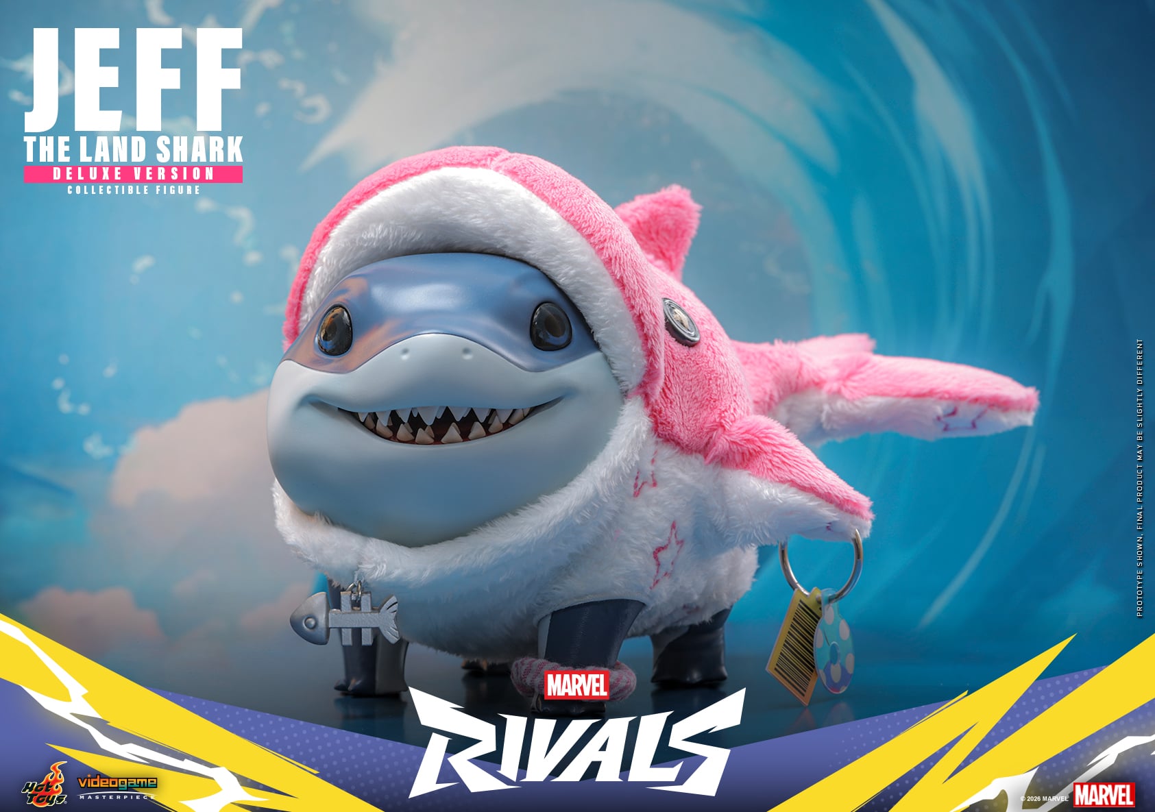Marvel Rivals VGM87 Jeff the Land Shark (Deluxe Ver.) Collectible