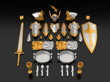 30 Minutes Fantasy Item Shop 6 (Gold/Silver Option) Accessory Kit