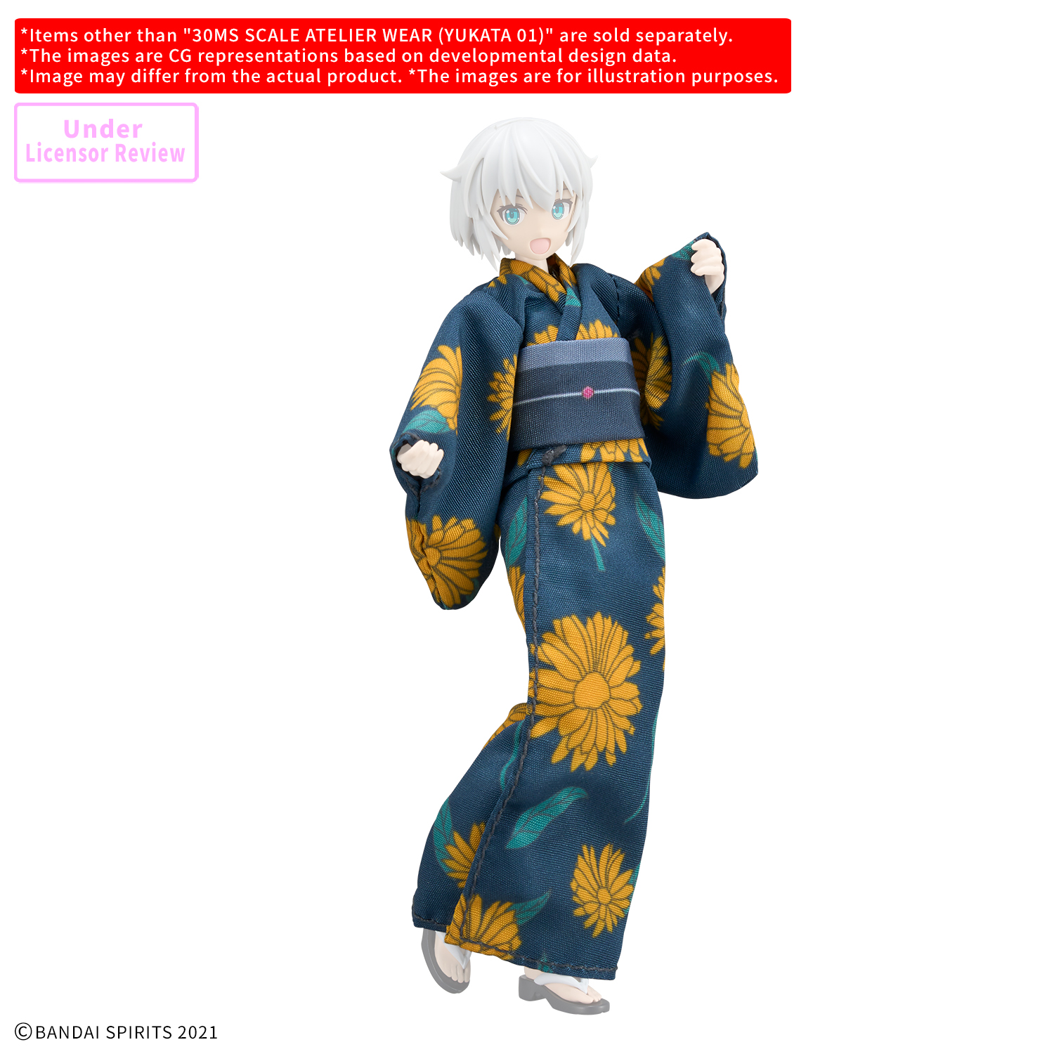30 Minutes Sisters Scale Atelier Wear (Yukata 01) Accessory Set Gallery Image 5