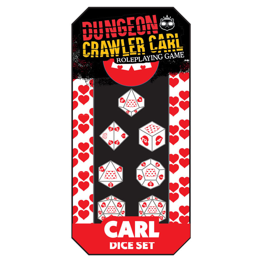 Dungeon Crawler Carl Roleplaying Game Carl’s Enchanted Big Boi Boxers Dice Set Gallery Image 3