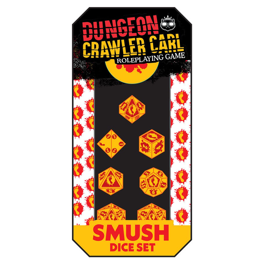 Dungeon Crawler Carl Roleplaying Game Smush Dice Set Gallery Image 3