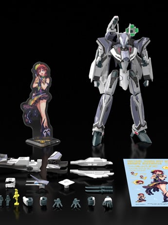 Macross HG VF-31F Siegfried (Messer Ihlefeld Use Ver.) 1/100 Scale Deluxe Model Kit Gallery Image 2