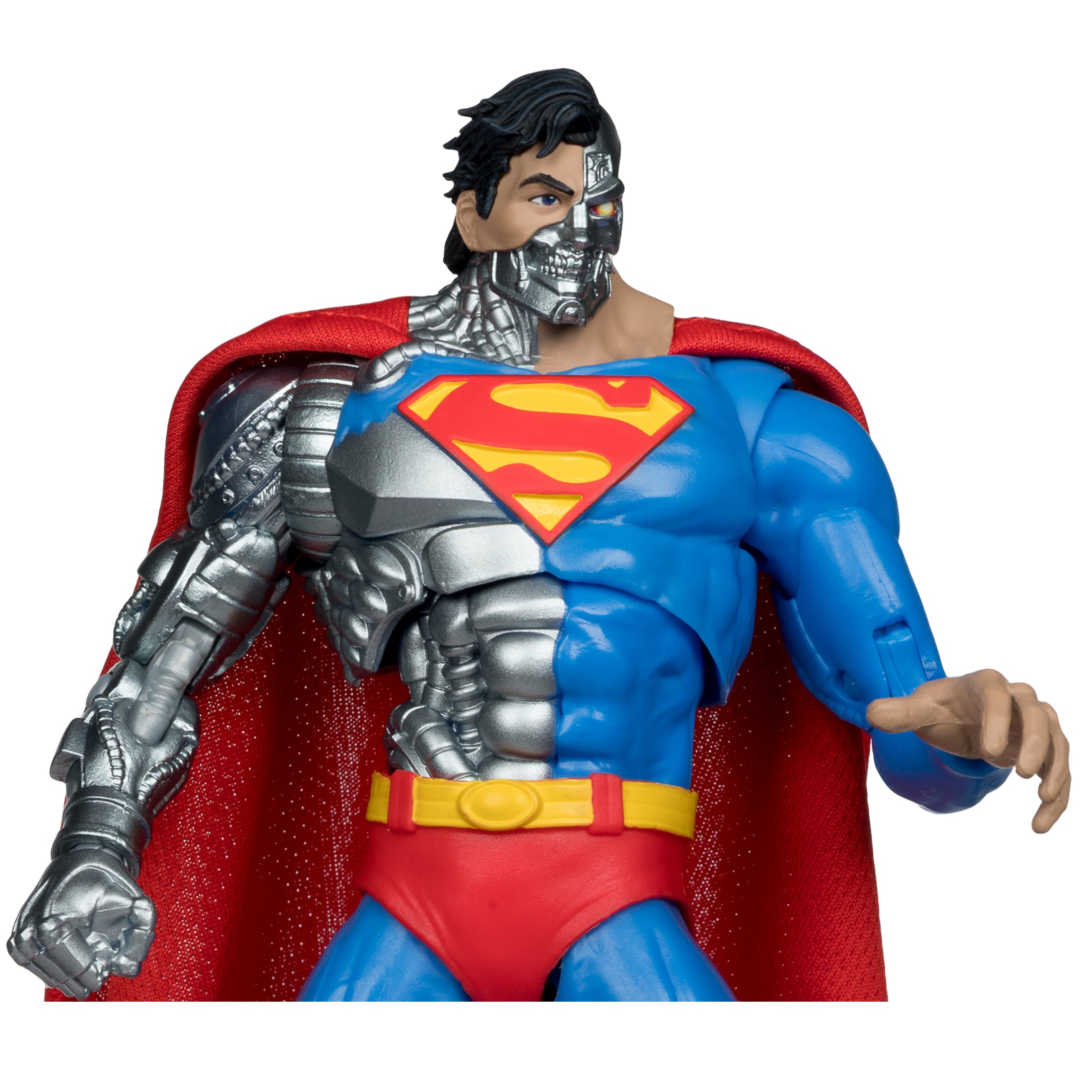 The Return of Superman DC Multiverse McFarlane Vault Collection Cyborg Superman Action Figure Gallery Image 9