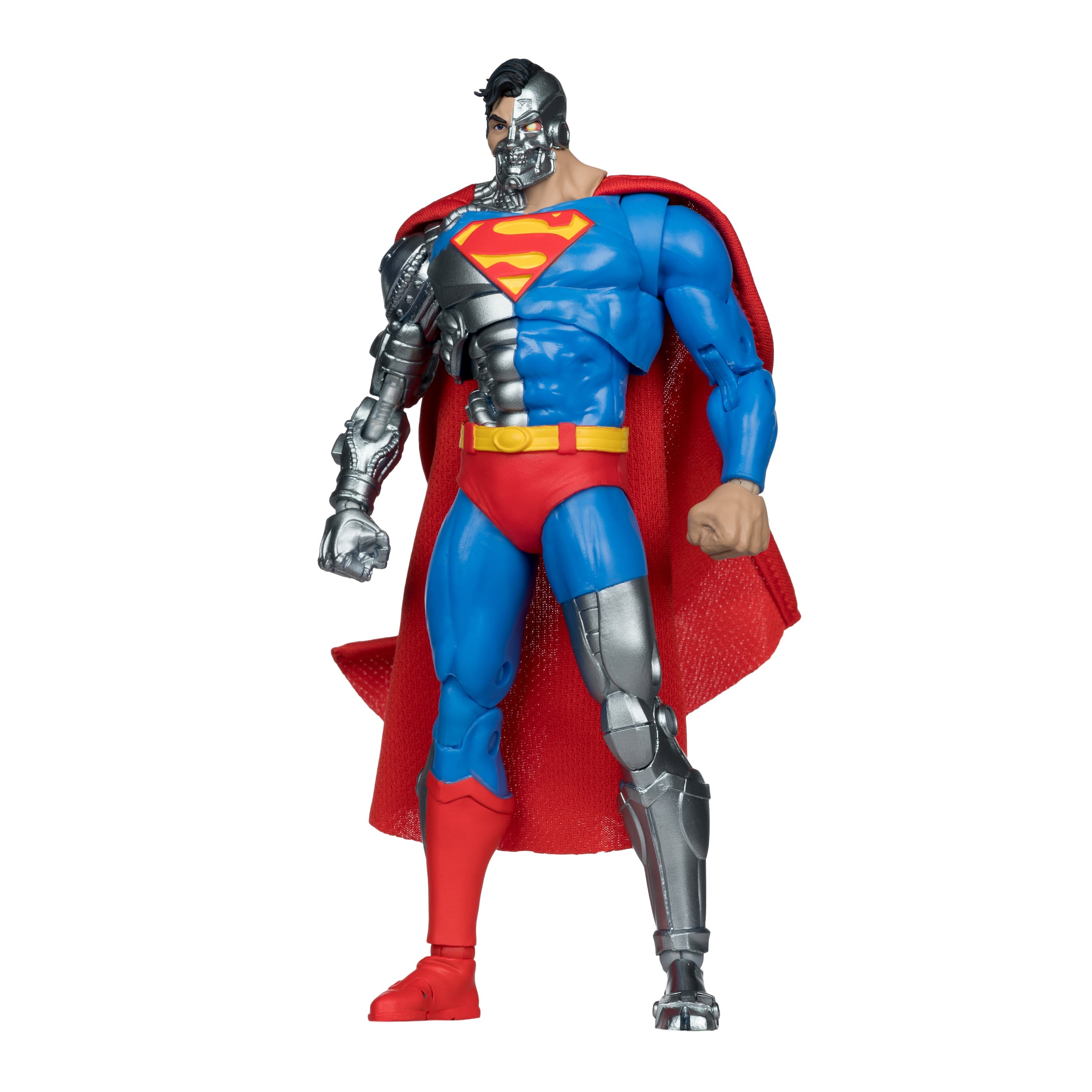 The Return of Superman DC Multiverse McFarlane Vault Collection Cyborg Superman Action Figure Gallery Image 8