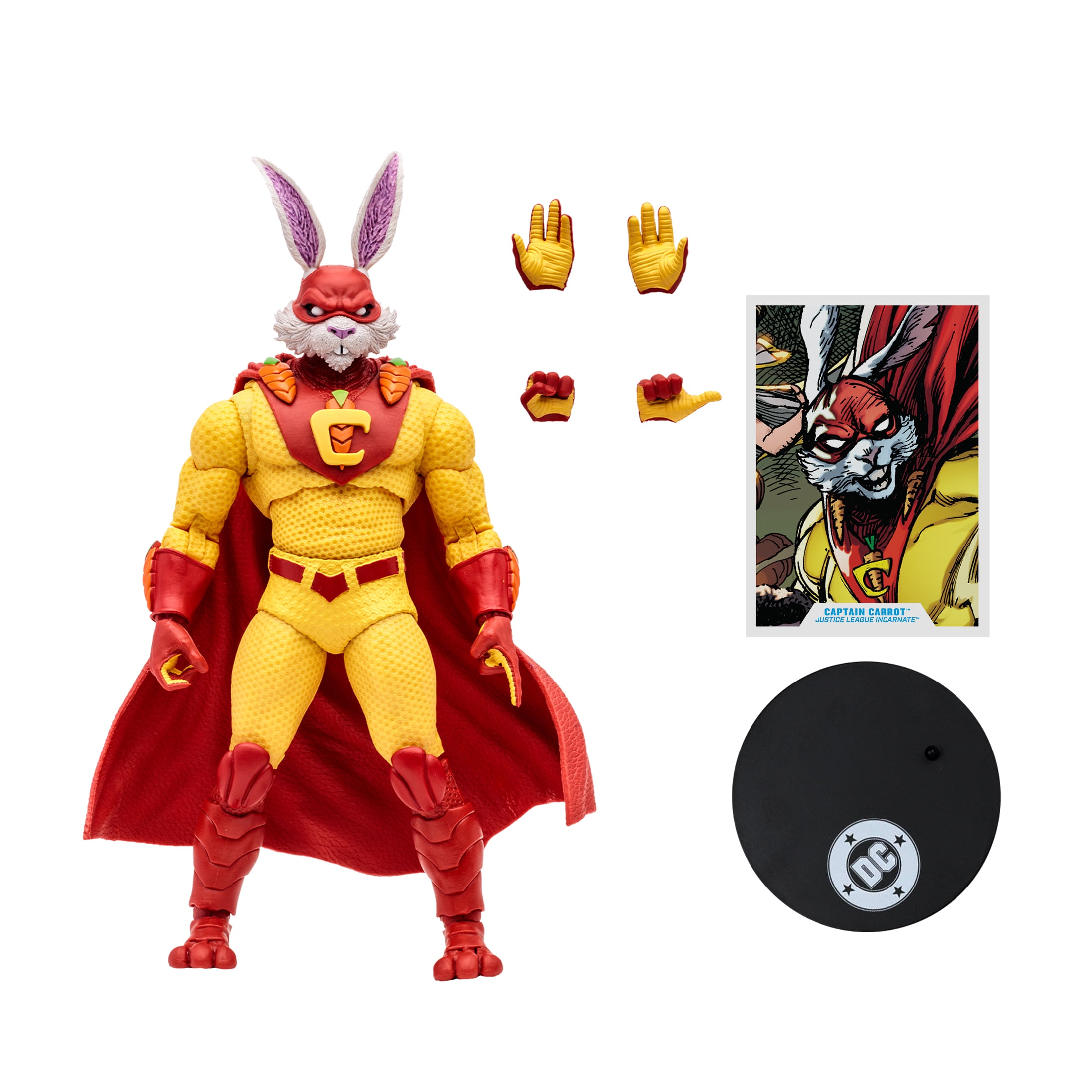 Justice League Incarnate DC Multiverse McFarlane Vault Collection Captain Carrot Action Figure Gallery Image 11