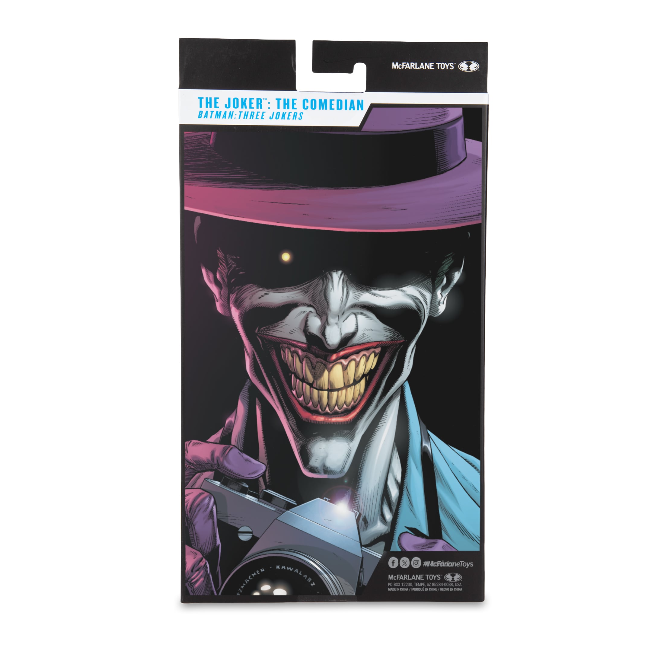 Batman: Three Jokers DC Multiverse McFarlane Vault Collection The Joker (The Comedian) Action Figure Gallery Image 16