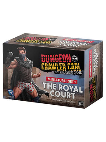 Dungeon Crawler Carl Roleplaying Game The Royal Court Miniatures Set 1 Gallery Image 2
